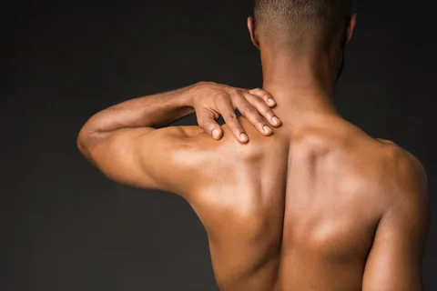 Target Your Upper Back Muscles with This Self-Massage